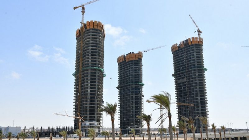 New Alamein towers